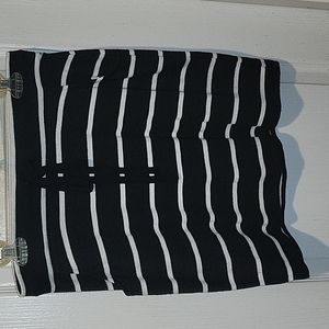 Market & Spruce Skirt Striped